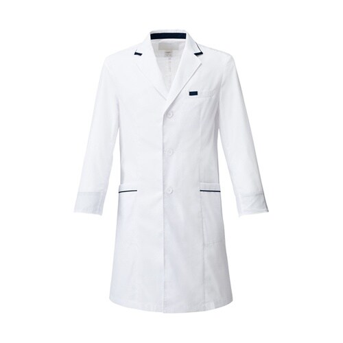 メンズシングルコート ホワイト 4L 1