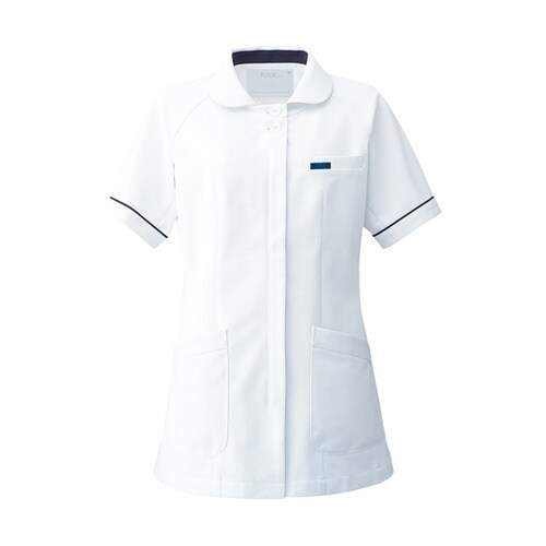 チュニック ホワイト×ネイビー L 20