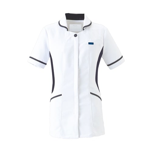 チュニック ホワイト×ネイビー L 20