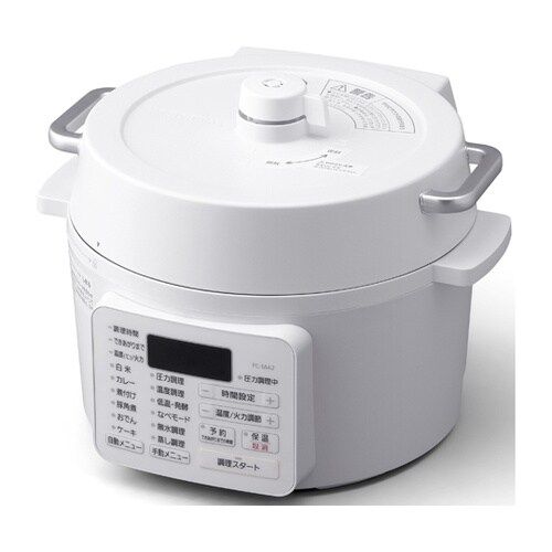 電気圧力鍋 2.2L ホワイト PC−M