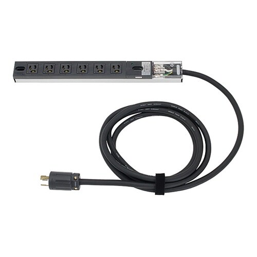 コンセントバー (100V 20A 6口