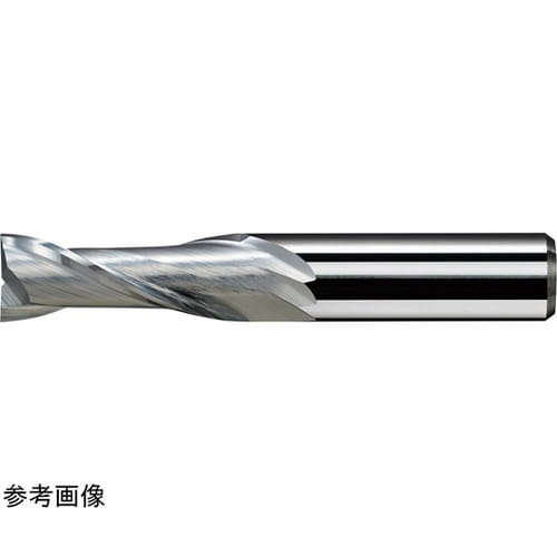 超硬ソリッドアルミ用エンドミル(2枚刃)