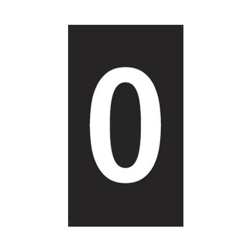 ケーブルマーカー 青 なし 1袋(200