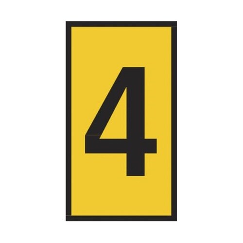 ケーブルマーカー 黒 なし 1袋(200