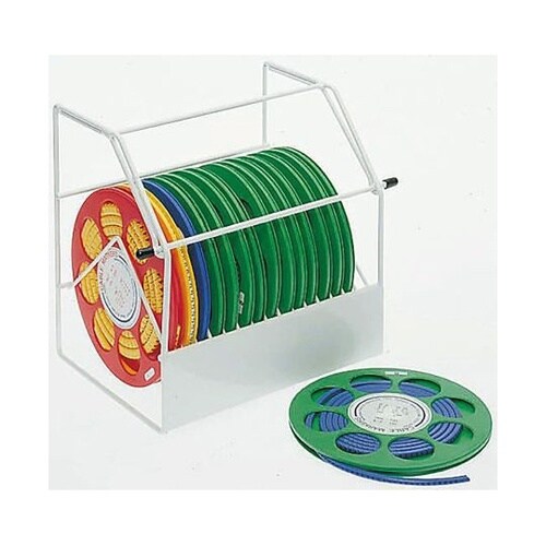 ケーブルマーカー 白地に黒 なし 1セッ