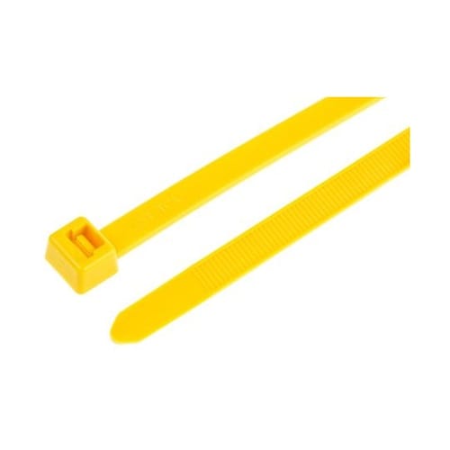 結束バンド 380mmx7.6mm 黄