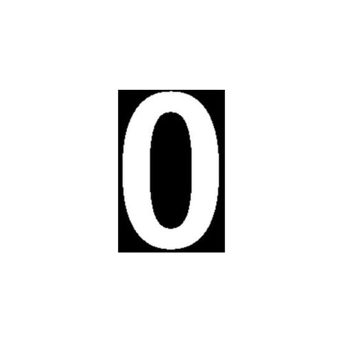 ケーブルマーカアクセサリー 黒地に白 1