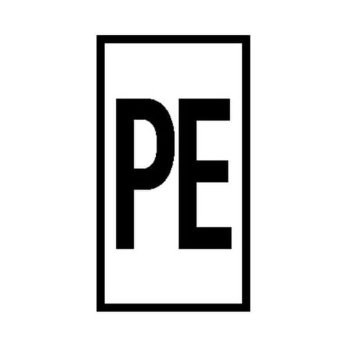 ケーブルマーカー 白 1袋(1000個入