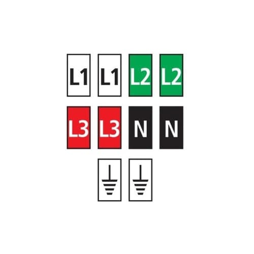 ケーブルマーカークリップ マルチカラー