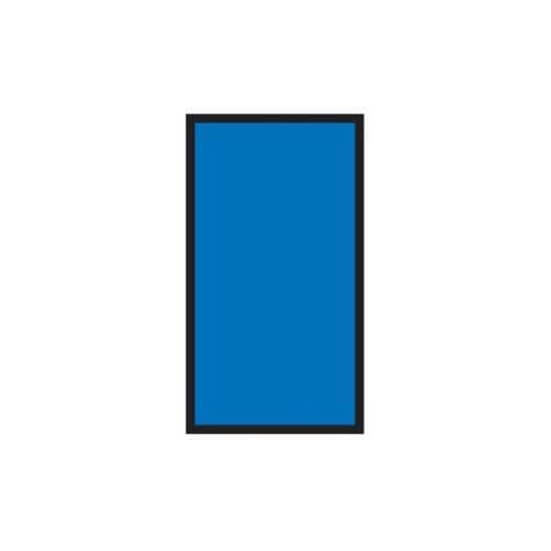 ケーブルマーカークリップ 青 1袋(10