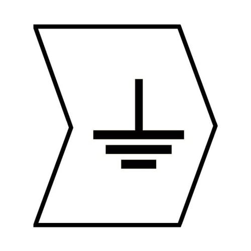 ケーブルマーカー 白地に黒 なし 1袋(