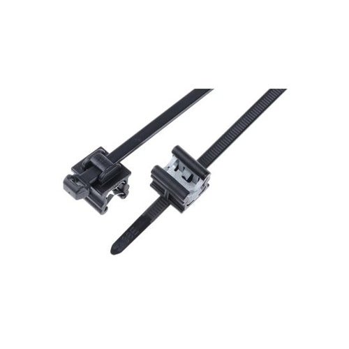 結束バンド 200mm 黒 ナイロン 6