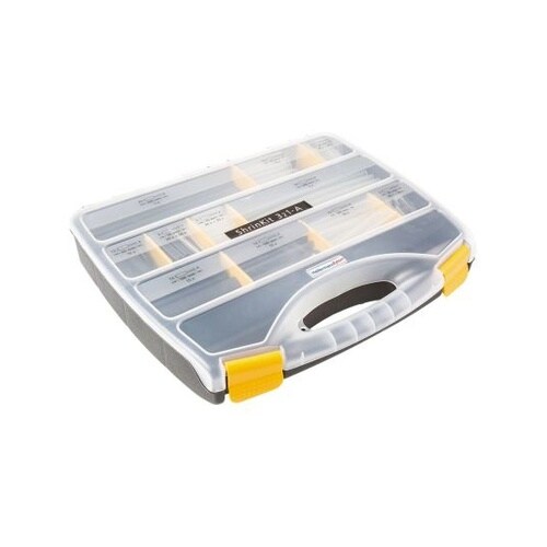 熱収縮チューブ 収縮前 3mm 黒、クリ