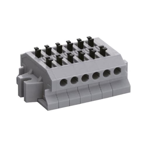 中継用端子台 10極 5mm ピッチ M