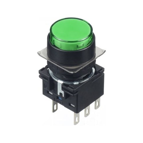 押しボタンスイッチ 緑 LB1B−M1T