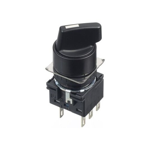 押しボタンスイッチ 黒 LB1S−2LT