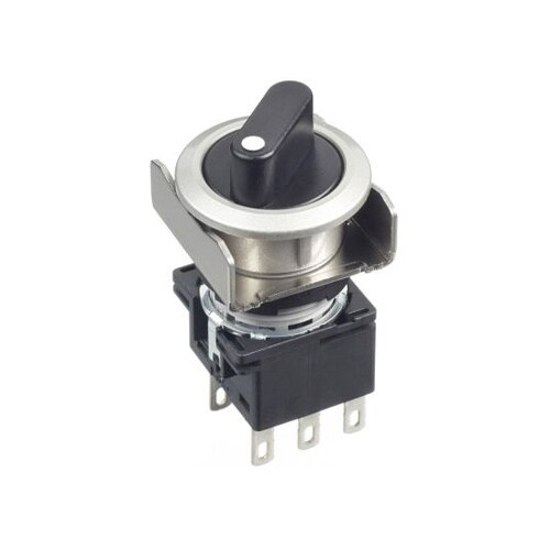 押しボタンスイッチ 黒 LB6MS−21