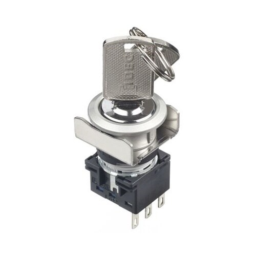 押しボタンスイッチ 黒 LB6MK−2S