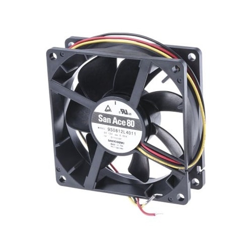 軸流ファン 電源電圧:12 V dc D