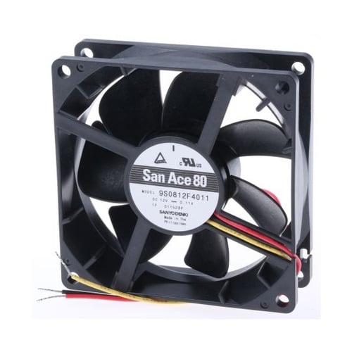 軸流ファン 電源電圧:12 V dc D
