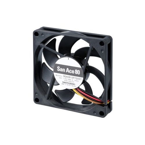 軸流ファン 電源電圧:12 V dc D