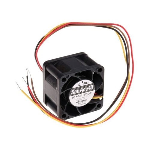 軸流ファン 電源電圧:12 V dc D