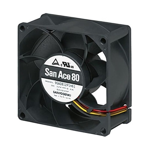 軸流ファン 電源電圧:12 V dc D