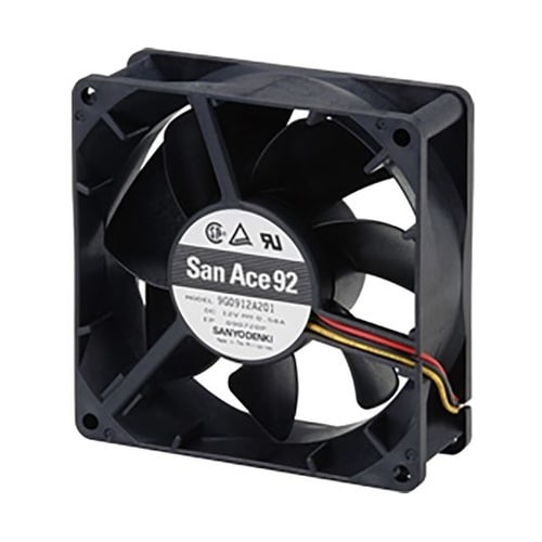 軸流ファン 電源電圧:12 V dc D