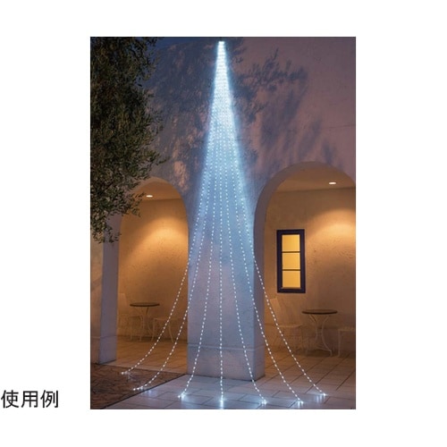 【672球】LEDドレープライト 屋外使