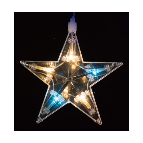 LED6連モチーフカーテンライト 61球