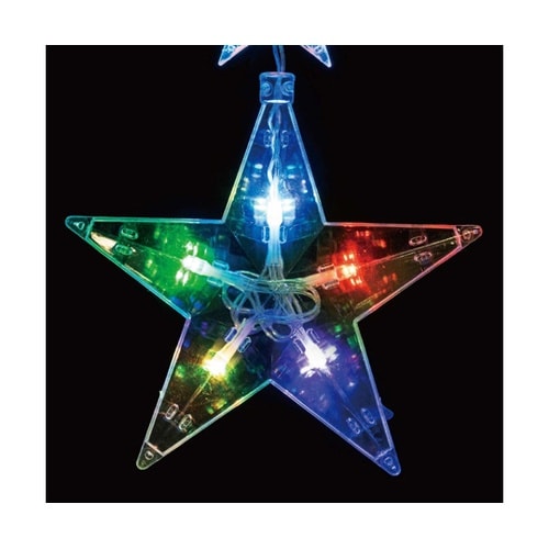 LED6連モチーフカーテンライト 61球