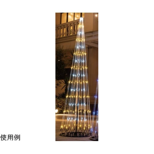 LEDダブルコーンツリーライト 屋外使用