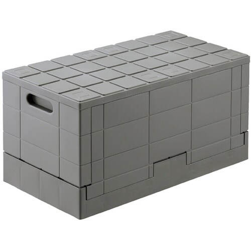 スタッキングコンテナボックス グレー大