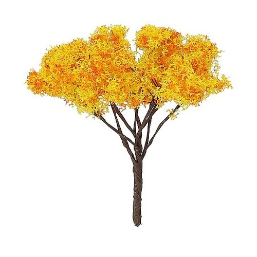 ジオラマ模型 秋の樹木 1/100 10