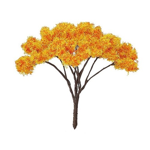 ジオラマ模型 秋の樹木 1/50 10個