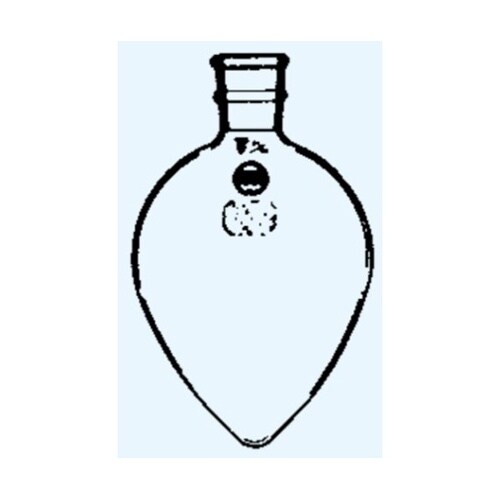 ナシ形フラスコ 摺部15 50mL 40