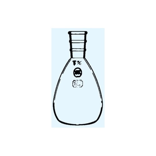 前田フラスコ(平底)白 100mL 摺部