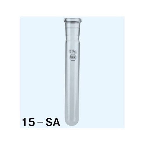 試験管 丸底 白 目盛なし 10mL T