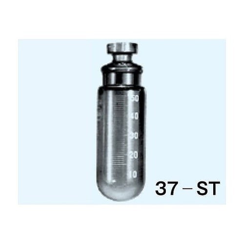 試験管 丸底 茶 最小目盛1mL 50m