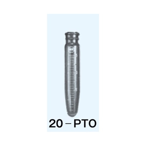 遠心管 茶 最小目盛1mL 15mL T