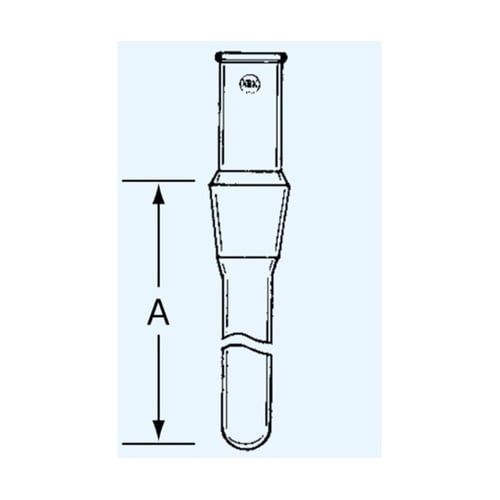 温度計用保護管A TS摺部24 A 足長