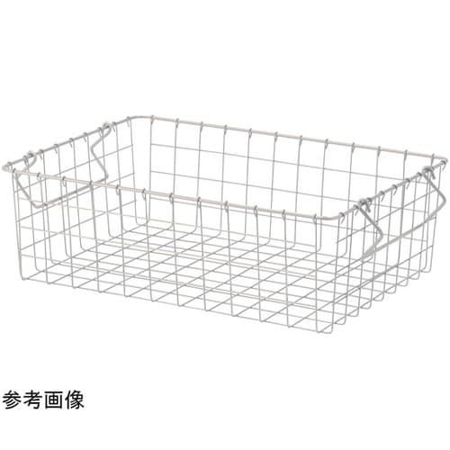 スタッキングワイヤーバスケット ホワイト