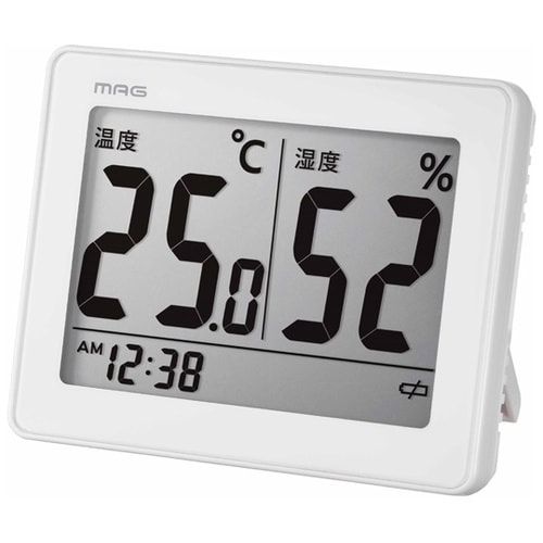 温度湿度計 スカイ ホワイト TH−10