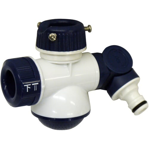 散水用分岐蛇口 ブルー #194301