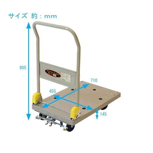 金象 プラキャリーラックDX小フットブレ