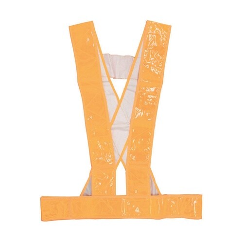 反射安全タスキ 黄 F #0303−27