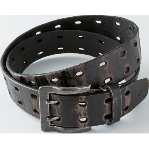 ダメージレザーベルト クロ110 #09