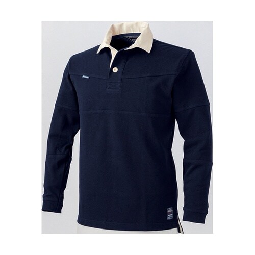 長袖ラガーシャツ コン S #1250−