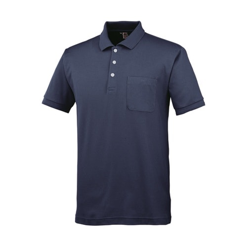 半袖ポロシャツ コン L #1334−0