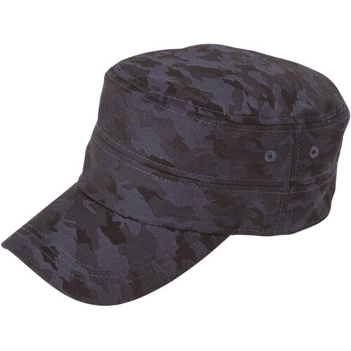 カモフラキャップ 迷彩ネイビー F #9